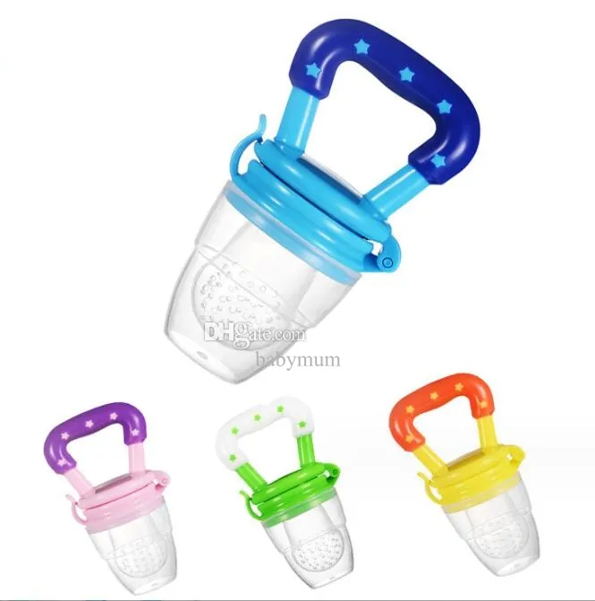 طفل Teether Nipple Fruit Food Pacifiers Mordedor Silicona Bebe Silicone Teathers Safety Feeder Bite Teother Chew Toy BPA Free