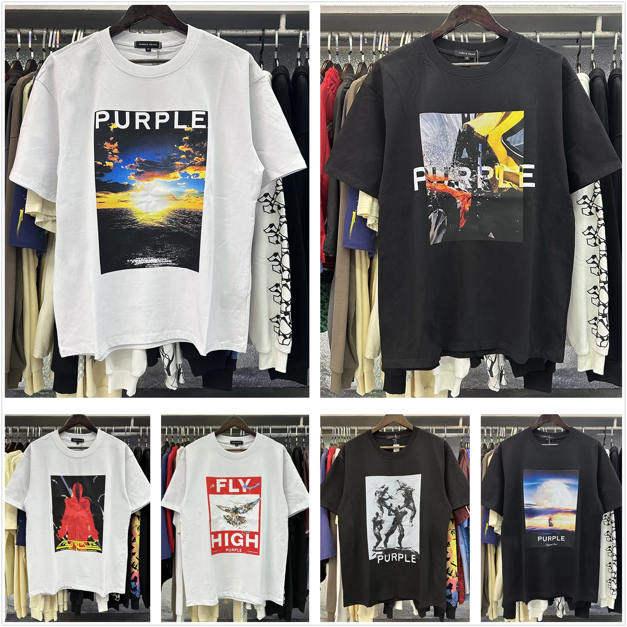 Mens/Womens Graphic Cotton Tees Stylish Streetwear For High Street