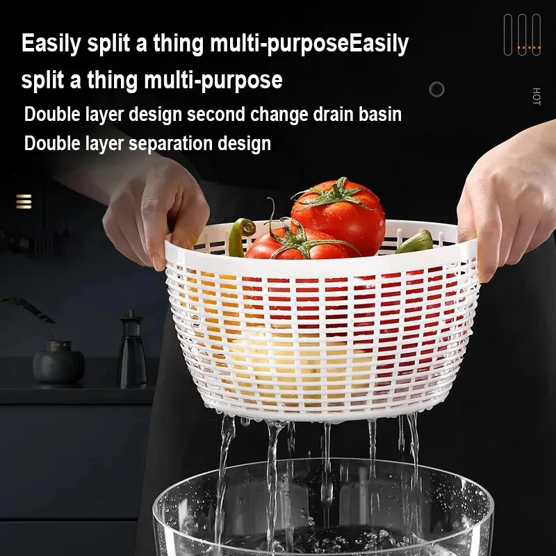Salad water online drainer