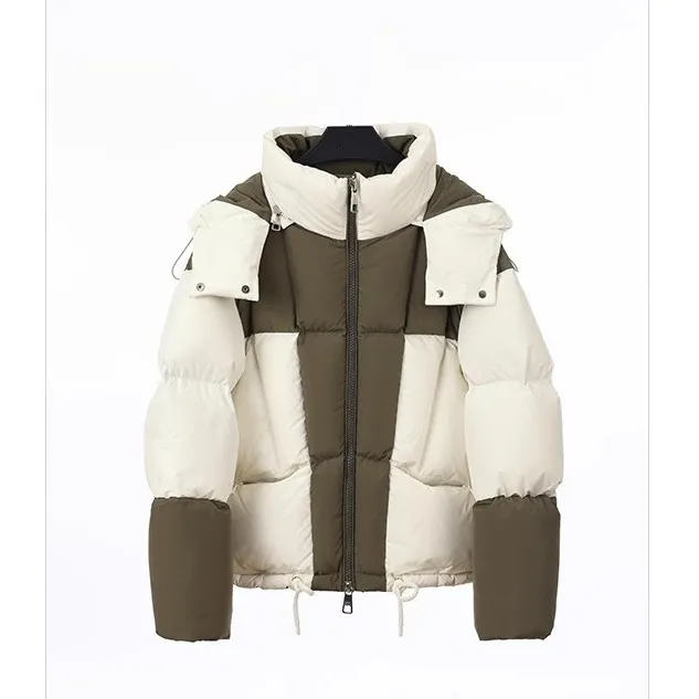2023 Otoño/Invierno nueva moda pequeño Breadman abrigo diseño sentido, pequeño y único nuevo abrigo corto para mujeres