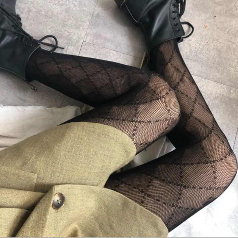 Damstrumpor Tights Designer Sexiga kvinnors strumpor