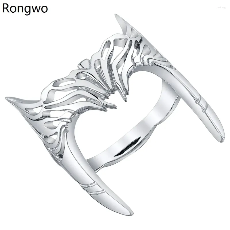 Cluster Rings Rongwo Classic Witch Movie Silver Plated Quality Metal Fashion for Women Girls Cosplay smycken Tillbehör