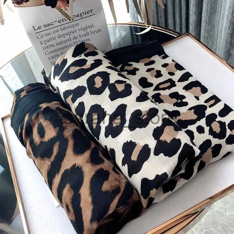 Lenços lenços femininos leopardo impressão cachecol outono inverno quente longo cashmere cachecol boa textura senhoras marrom poncho foulards femmes 2023 j231204