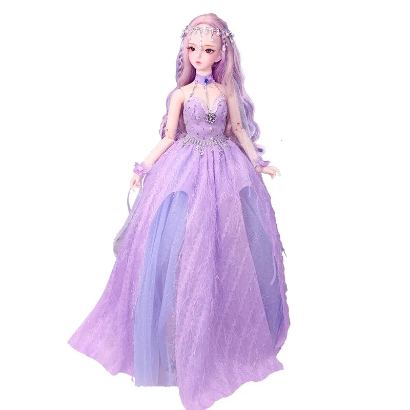 Dockor 60 cm Dream Fairy 13 BJD 26 MOVERABLE JOINTS BALL JOINED DOLL FANTASY COLLECTION Makeup Diy Toy for Girls 231204