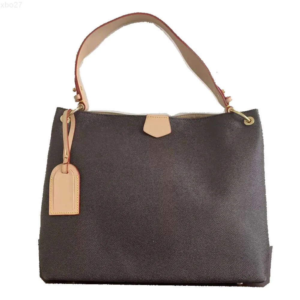 10A M43704 Sacs GRACEFUL Mode Femmes MM Hobo sac à provisions Classique sac à main En Cuir Véritable Souple Plat Sangle Lady Sacs À Bandoulière sacs à main