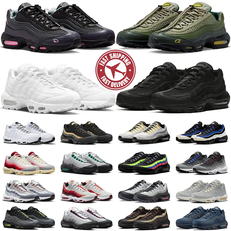 max 95 shoes 2019 Herren Damen Laufschuhe What The OG Grape Neon TT Schwarz Rot Herren Turnschuhe Triple White Sports Sneakers Größe 36-46