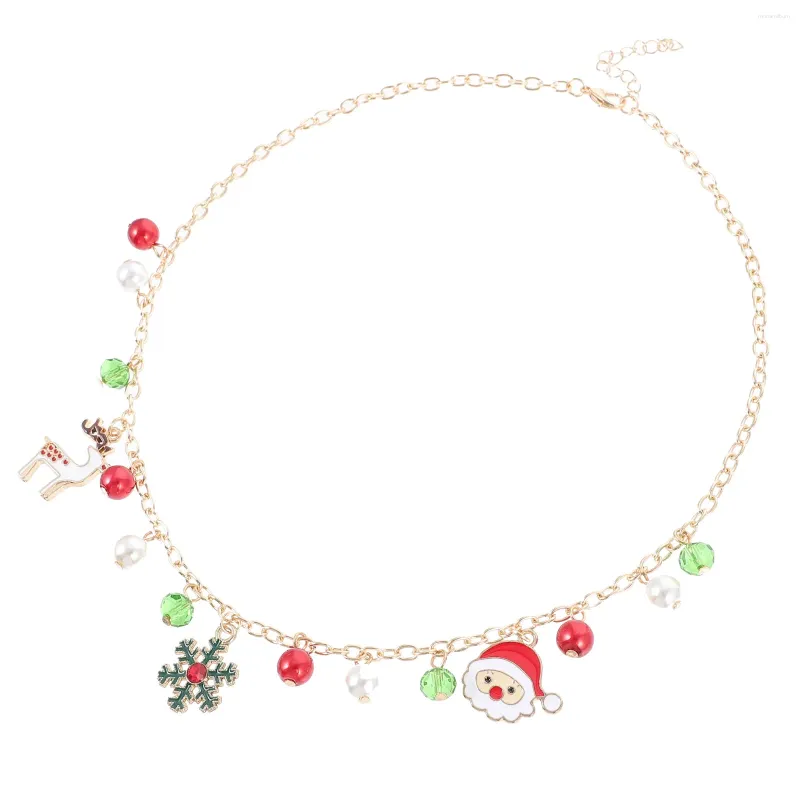 Hangerkettingen Kerstketting Thema Meisjesketting Europees Amerikaans Legering Dames Elegant