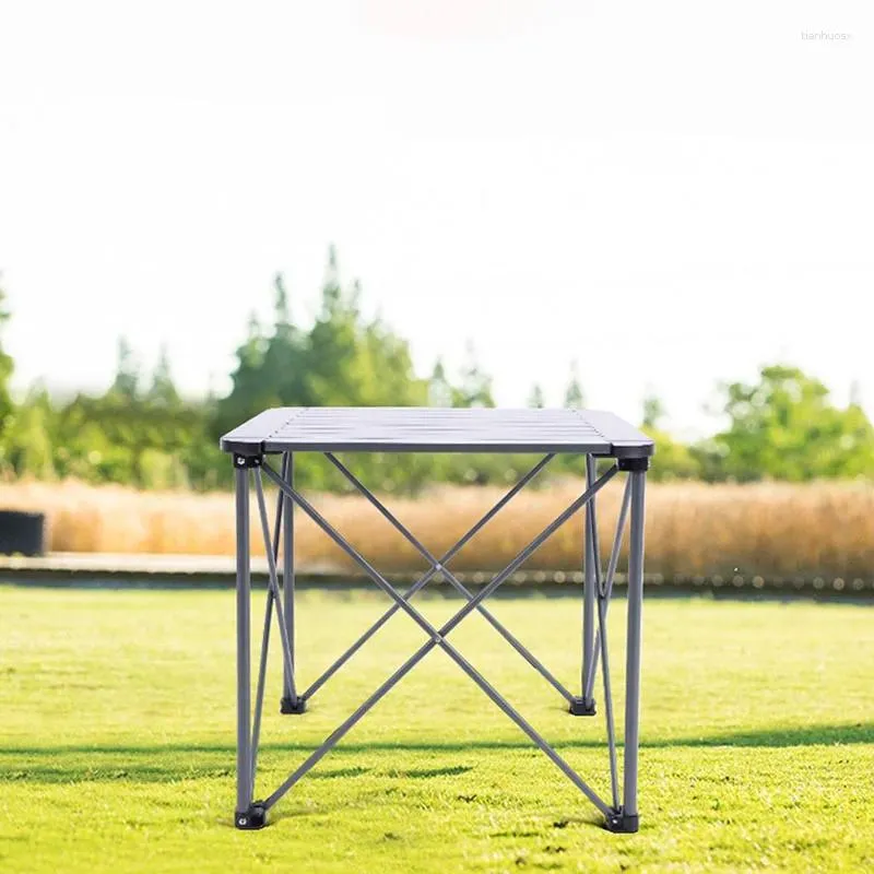 Mobilier de Camp d'extérieur en alliage d'aluminium, Table pliante Portable, jardin, Camping touristique, pêche, Barbecue, Mini salle à manger et loisirs