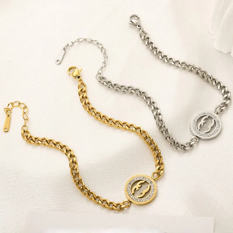 braccialetti a catena braccialetti oro braccialetti 3 colori braccialette argento catene di piastra argentata bracelett squisito ebraico braccialetti lussuosi braccialetti versatili bracciali set di regali