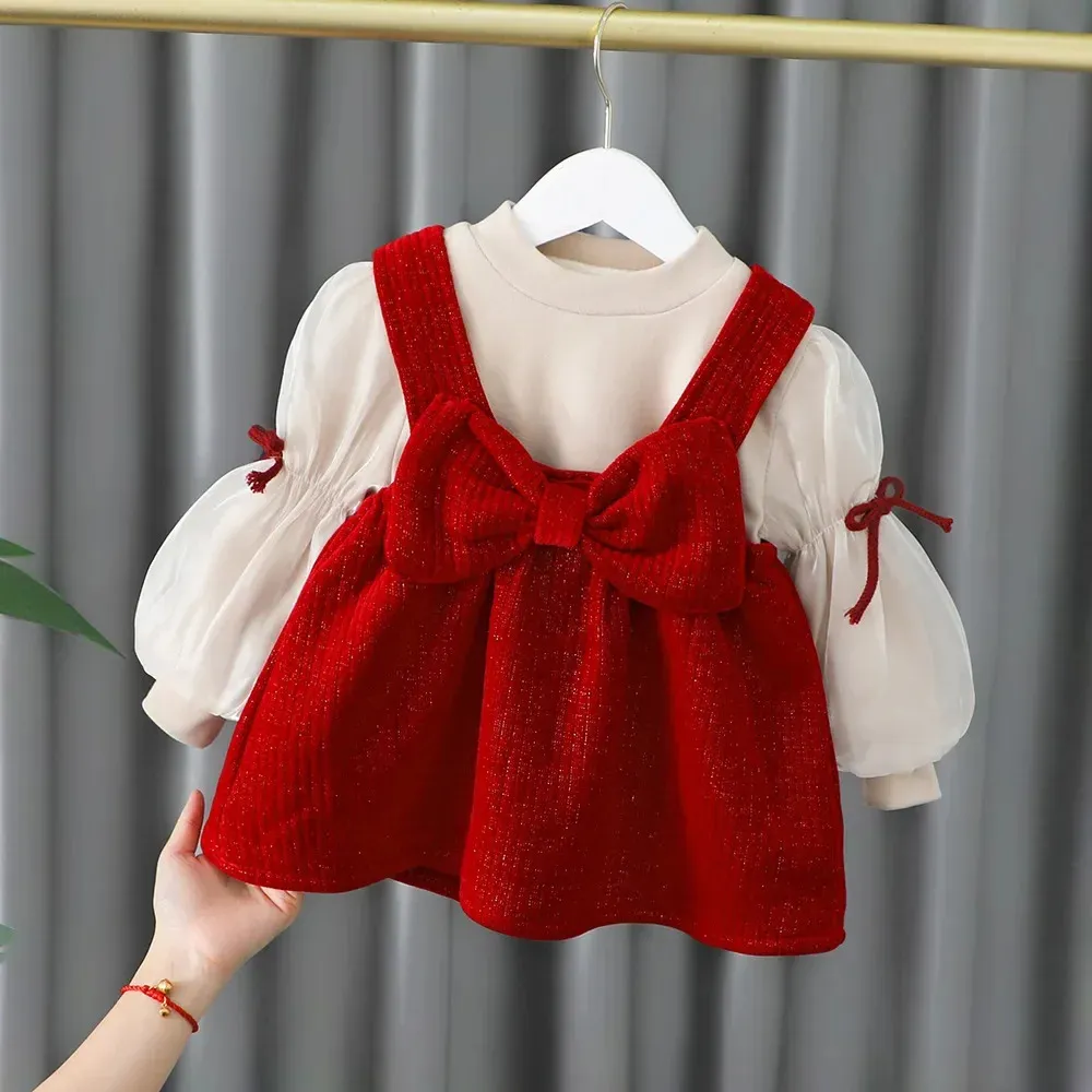 Girls Plaid Plush Dress - Autumn Winter Kids Princess Costume Christmas  Party Dress, Baby Girl Clothes - Perfect Festive Outfit from Dhgate Girl's  Dresses - price 37.46