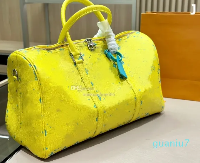 Torby na lotnisko unisex torba z bagażem bagażowym skórzane torby na jogę kobiety