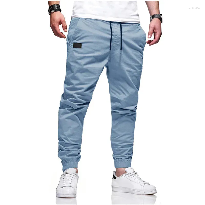 Mannen Broek Y2K Herfst Mannen Puur Katoen Cargo Lange Joggingbroek Heren Hoge Kwaliteit Casual Joggers Pantalon Tacticos Hombres