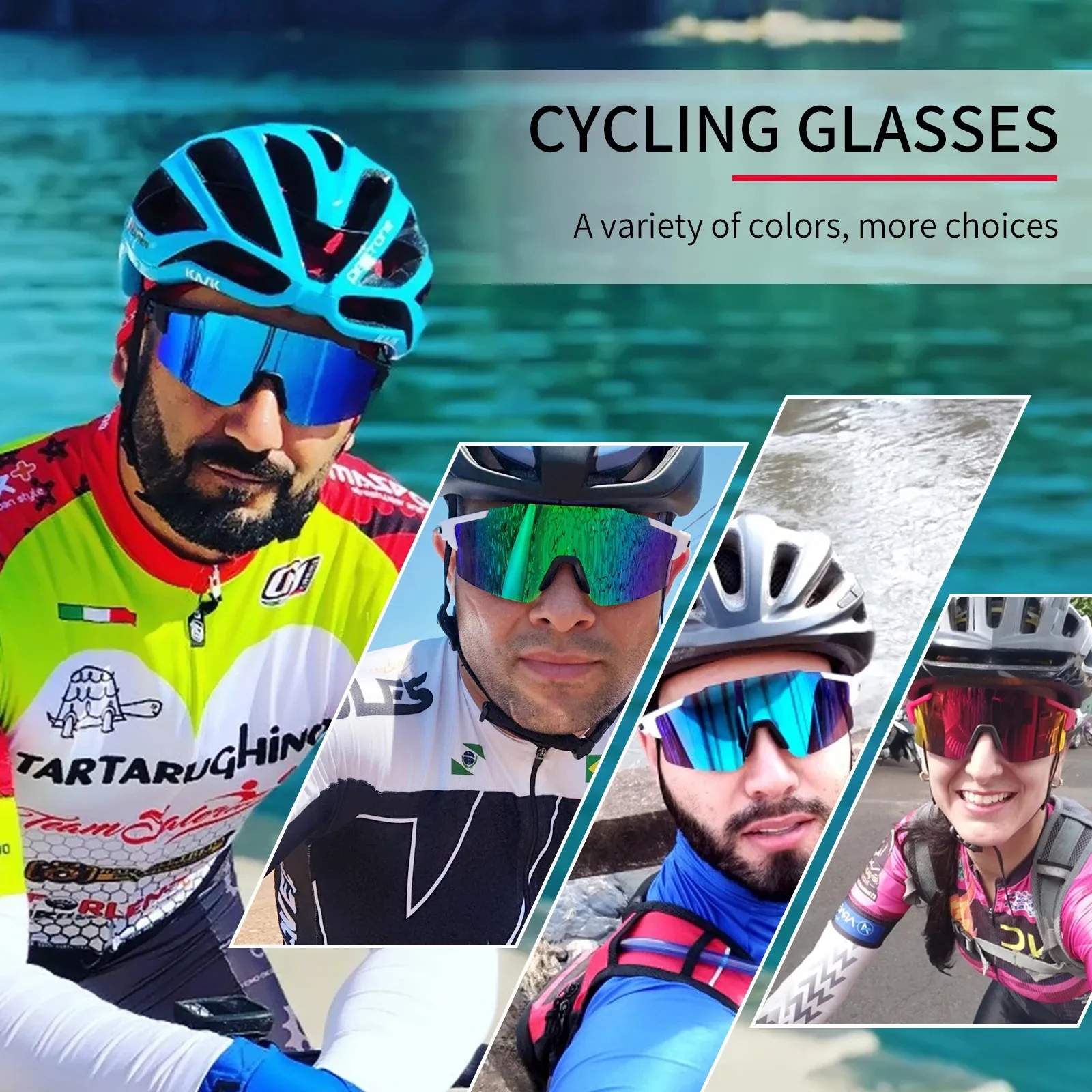Cycling Sunglasses For Men And Women Riding, Running, Running Goggles, With  Stylish Design And Protective Lenses From Shu09, $17.36