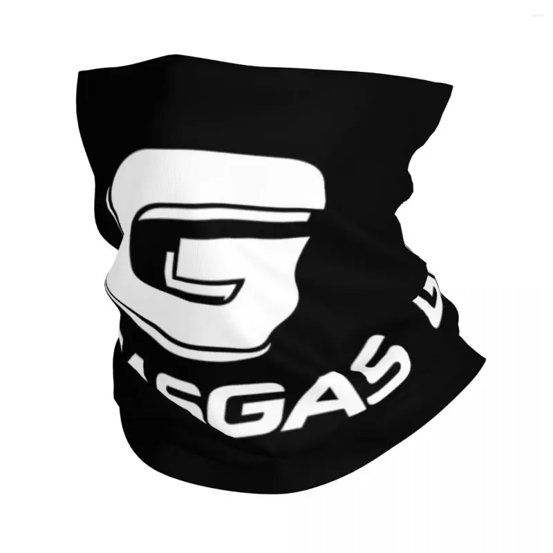 Sciarpe Gasgas Plaid Logo Bandana Ghetta per il collo Stampata Maschera Sciarpa Fascia calda da corsa per uomo Donna Adulto Traspirante