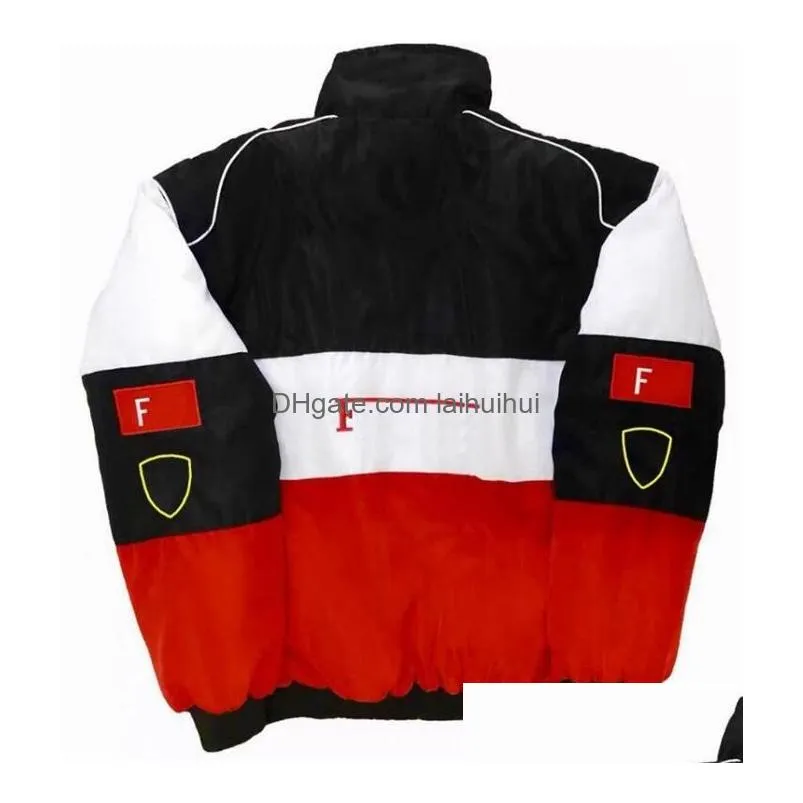 f1 formula one racing jacket embroidered racing suit