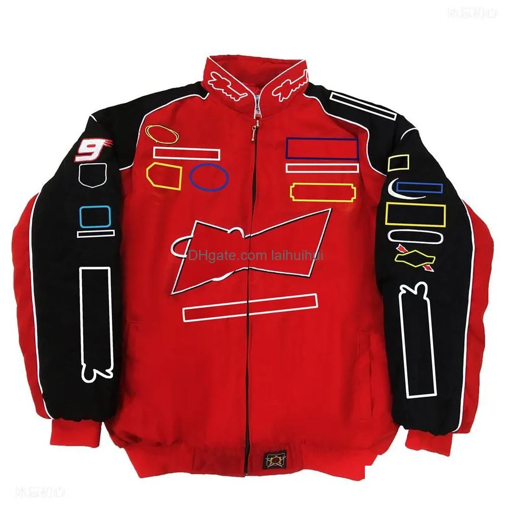 f1 jacket car jacket 2021 casual racing suit sweater formula one jacket windproof warmth and windproof