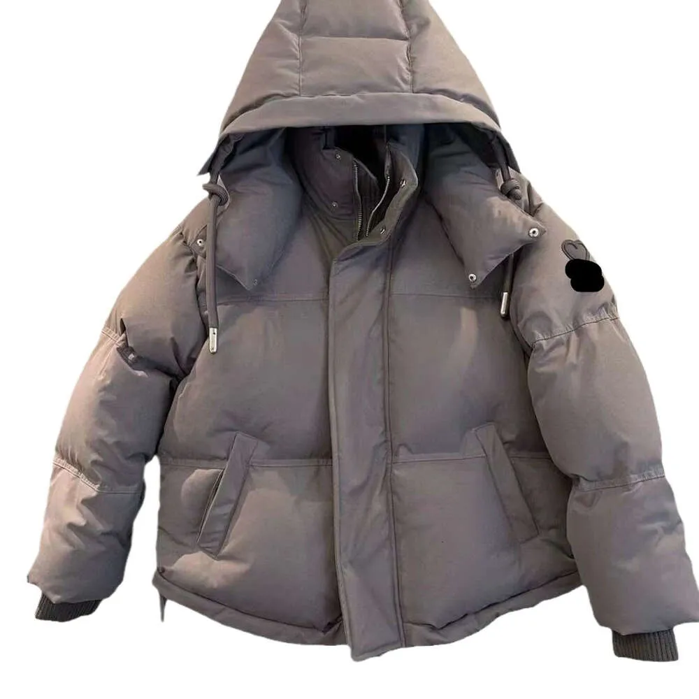 Amis designer puffer jacka toppkvalitet mode märke vinter nya par avslappnad kärlek förtjockad bröd kostym huva avslappnad stämpel