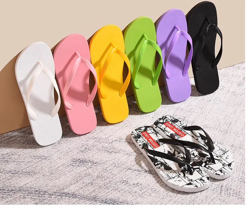 Casual Personality Fashion Men's and Women's Shoes Summer Summer High Quality Personality Lady Slippers