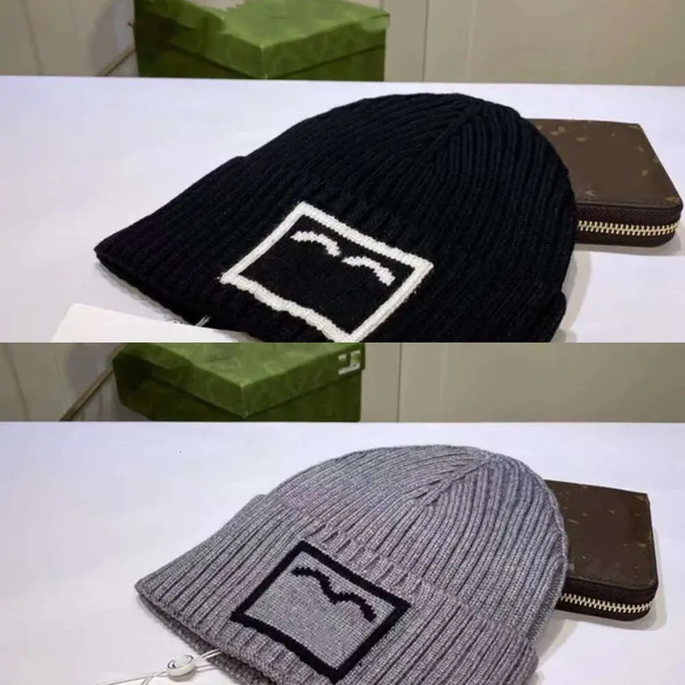 Şapka Bonnet Hediye Marka Hediye Bonnet Beanie Caps Tasarımcı Beanie Beanie /Kafatası Erkekler Beanie Hat Kadın Sonbahar ve Kış Yeni Küçük Koku /Kafatası