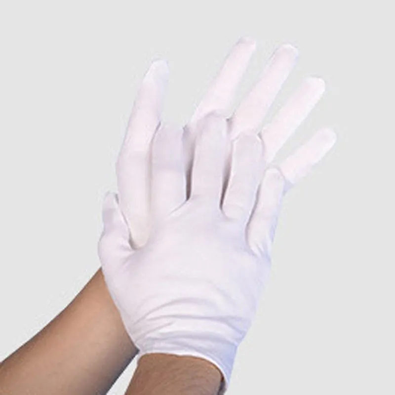 2020 New White Cotton Ceremonial gloves for male female Serving 1 Waiters drivers Jewelry Gloves CM-S