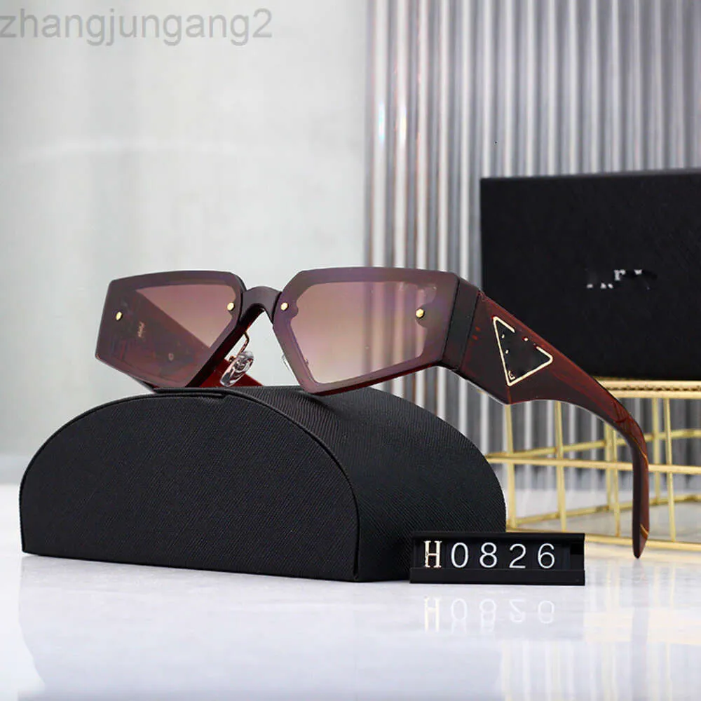 Diseñador Parda Gafas De Sol Prad 2024 Caja Irregular Moda