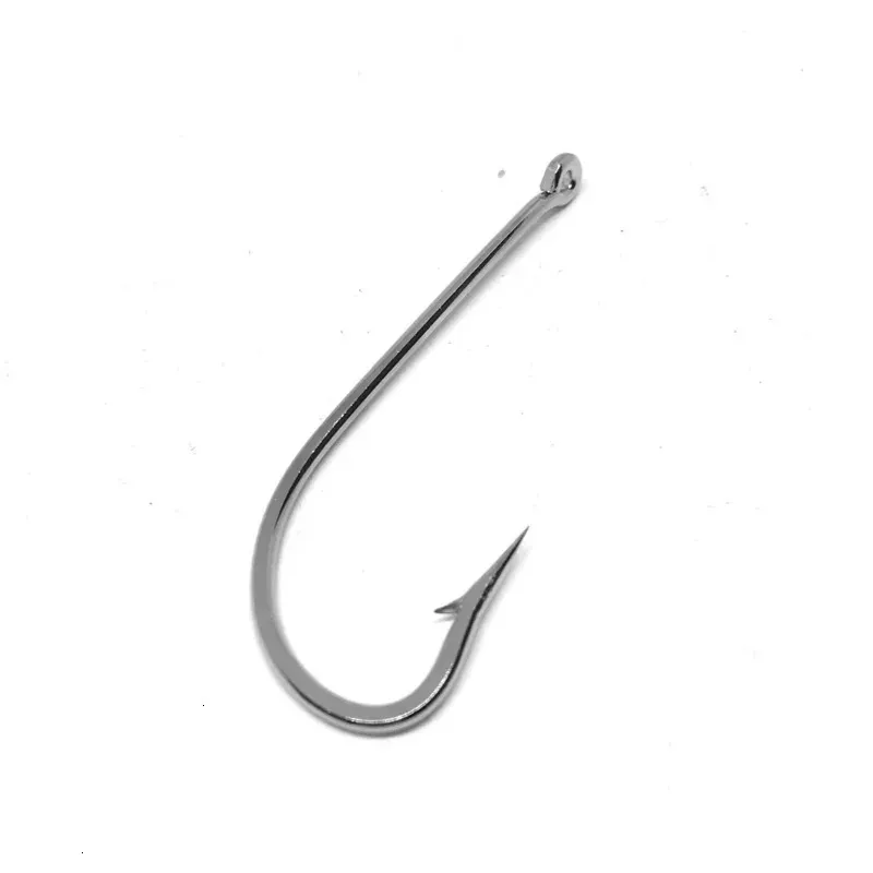 1000 Pieces/lot Long Shank Fishing Hook Jig Hooks 3#-17# Barbed