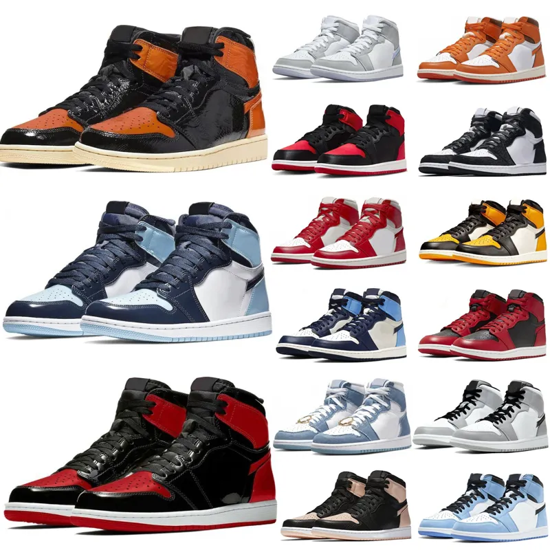 Jumpman basketskor Kvinnor Mens University Blue Trainers Sneakers Trophy Room Chicago High Og Hyper Royal Knappt Orange Digital Pink 36-47