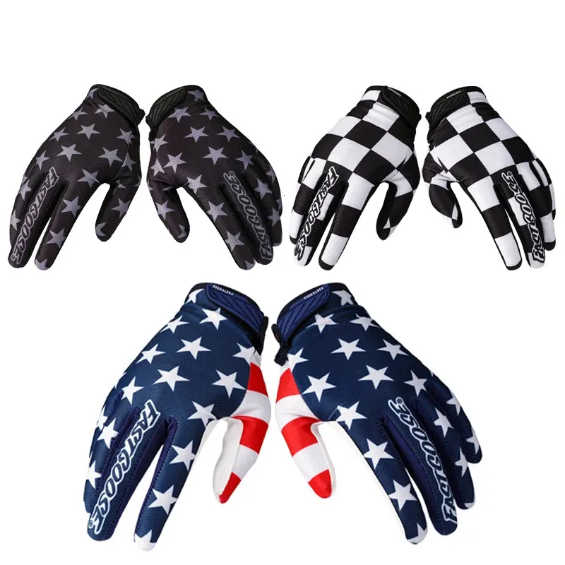 Gants de cyclisme Gants de vélo ATV BMX Gants de moto tout-terrain Gants de vélo de montagne Gants de course de vélo de motocross 231204