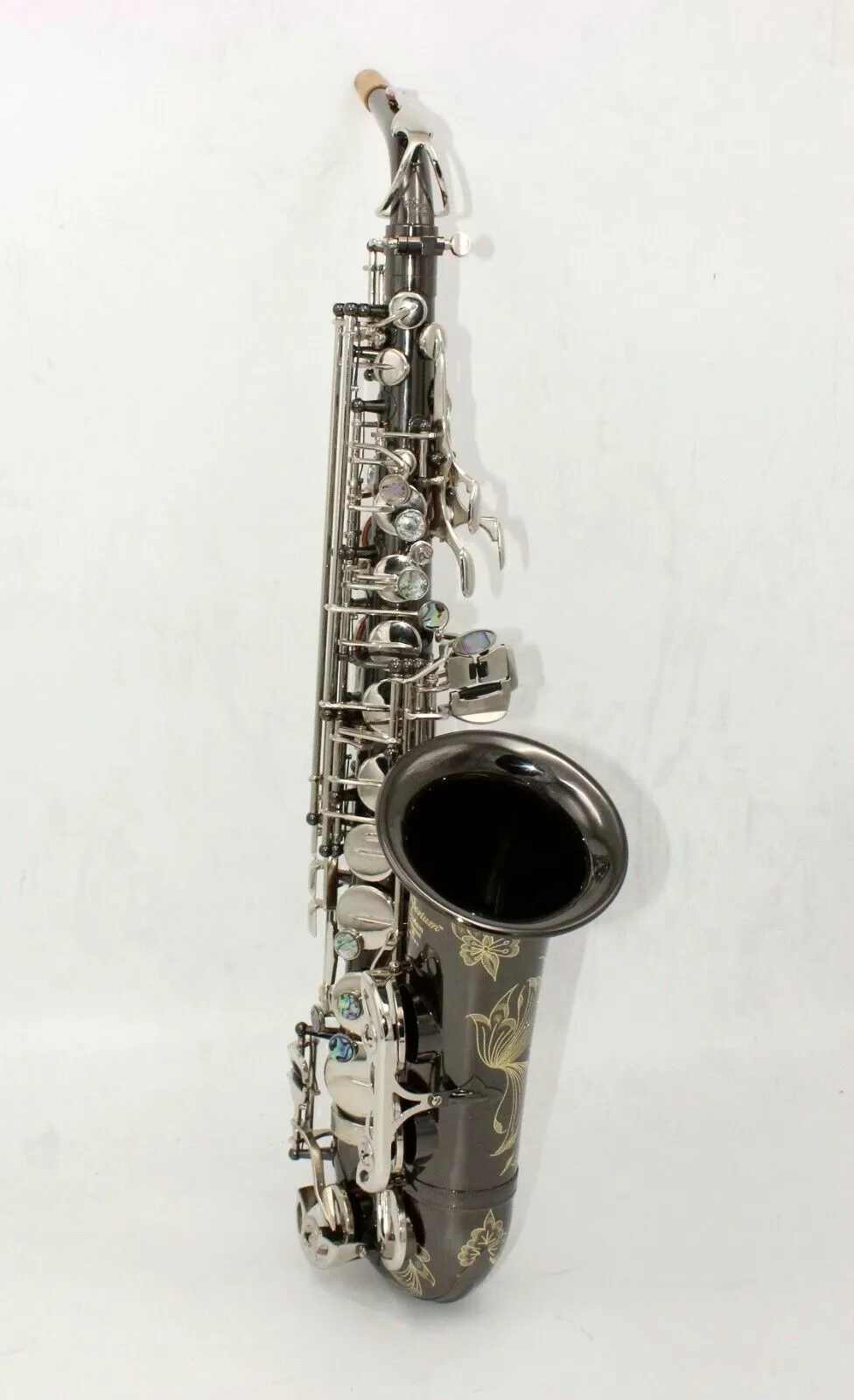 Ny Black Nickle Plated Body Nickel Silver Keys R54 Alto Saxophone With Case