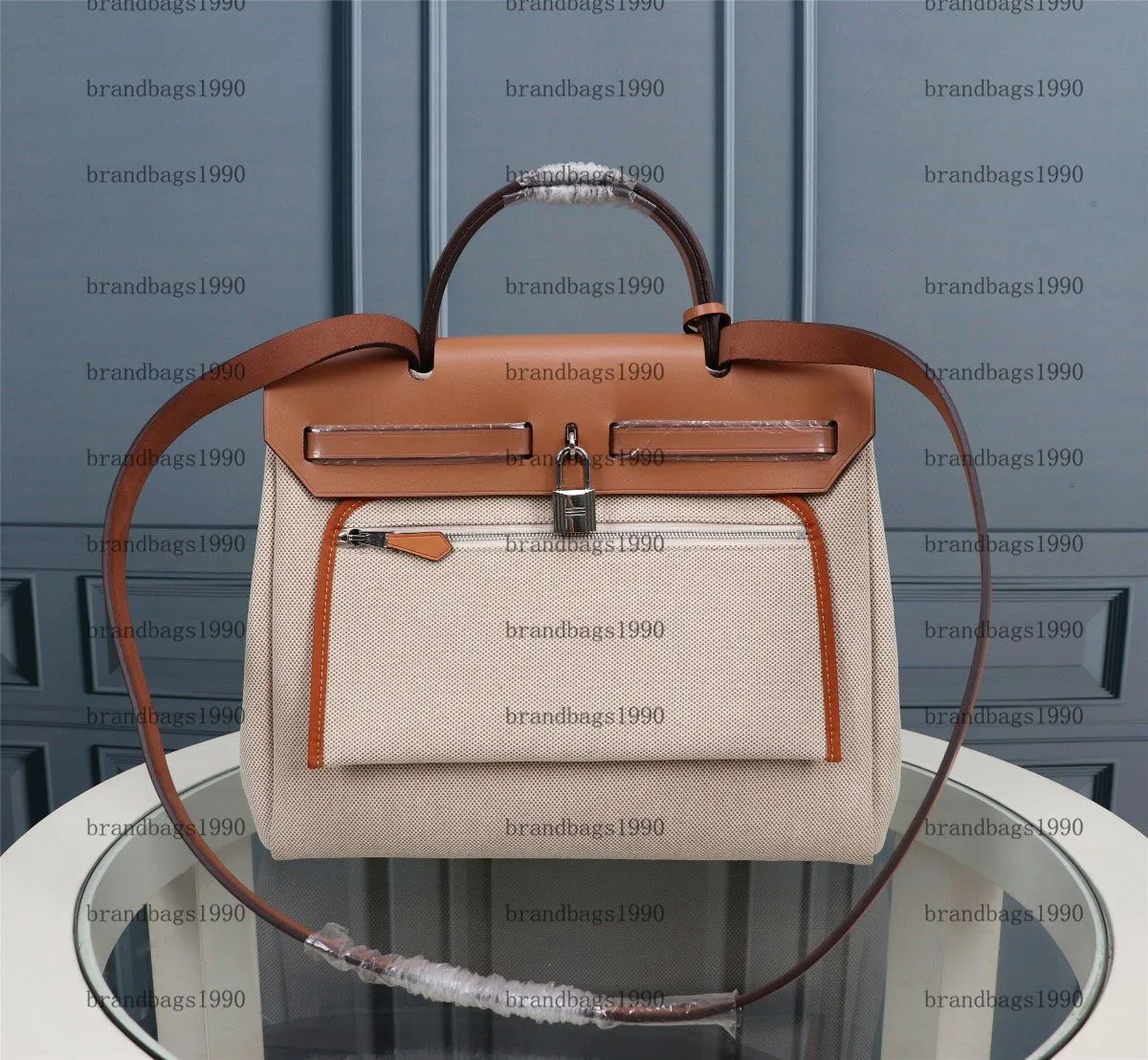 31cm More Color Top Herbag Women Totes Fashion Bags Garden Shoulder bag Lady Cowhide Genuine leather And Canvas Party Handbag wholesale