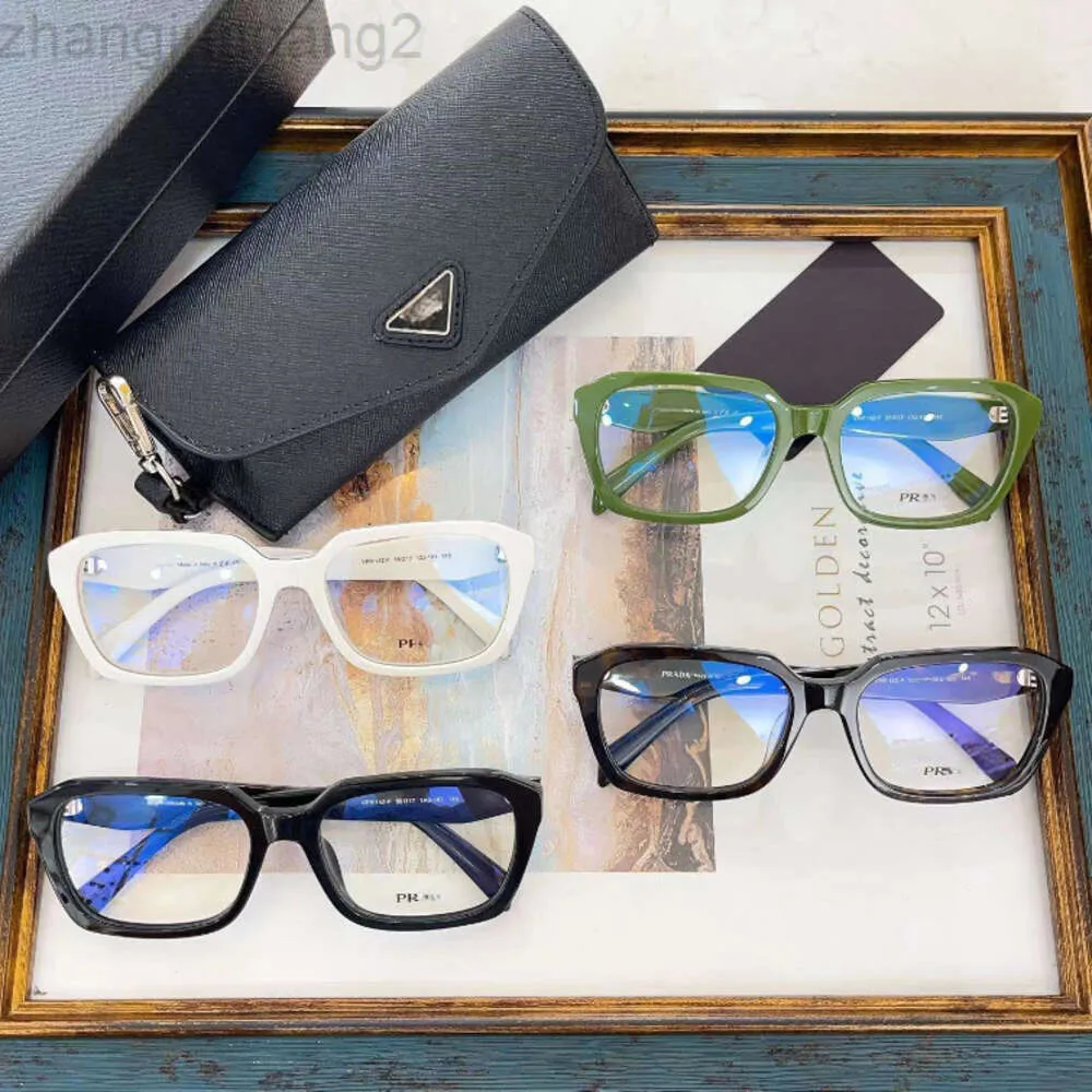디자이너 Parda 선글라스 Prader New P Home Box Glasses Ins 스타 네트워크 인기 패션 스트리트 촬영 같은 플레이트 VPR14ZF