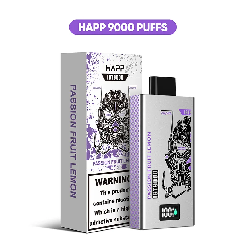 Happ Elf Puff 9K Einwegriegel, elektronische Zigarette, 10 Geschmacksrichtungen erhältlich, 14 ml E-Juice