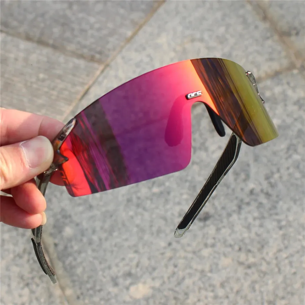 Outdoor bril NRC Brand Cycling Sunglasses UV400 TR90 Sports Bicycle bril Mountain Bike Fishing Wandel Rijzeldijar voor mannen Women 231204