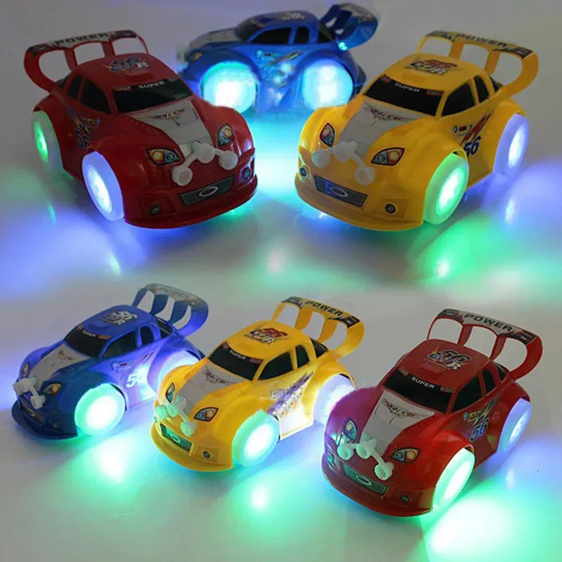 Vliegtuigmodel Elektrisch speelgoed voor kinderen Snelheid Racing Muziek Flash Universele auto Verjaardag Kerstcadeau 231204