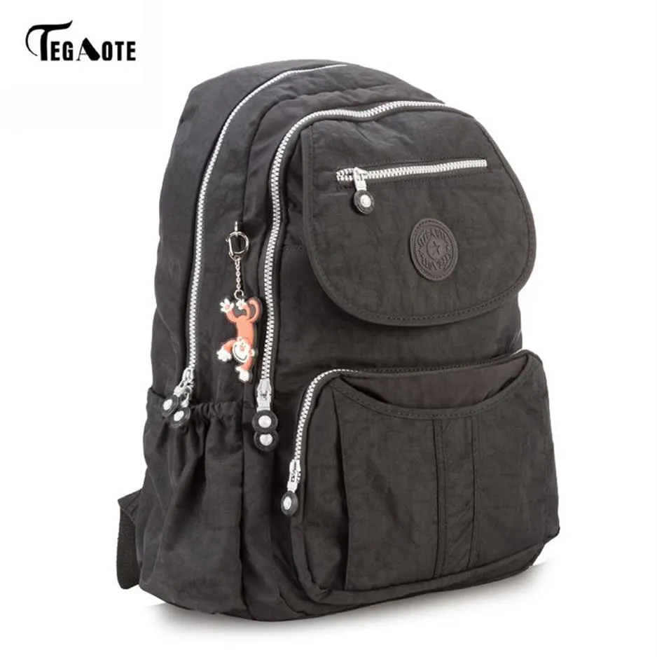 Tegaote Classic Big School Backpack for Teenage Girls Mochila Feminineバックパック