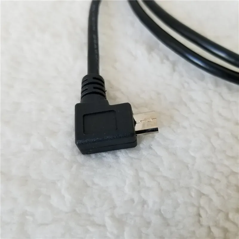 Micro USB haaks buigen naar USB Type A dataoverdrachtkabel verlengdraad voor Android-telefoon Samsung XiaoMi Huawei 1M