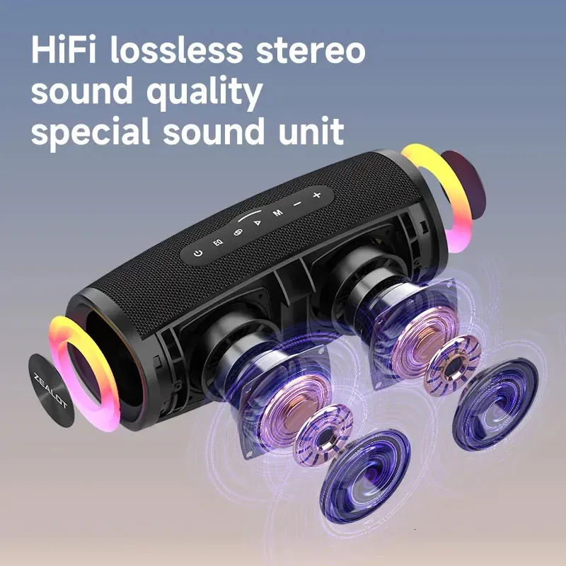 Computer Sers ZEALOT S56 Bluetooth Ser 40W Output Tooth With