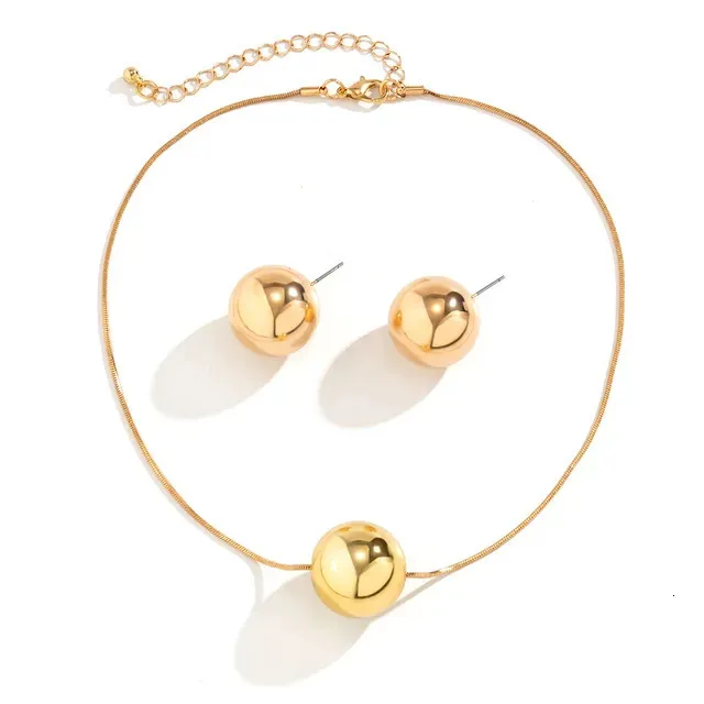 Reaky Collana Girocollo Oro Punk Con Maglia Grossa In Lega - Bigiotteria Fashion Donna