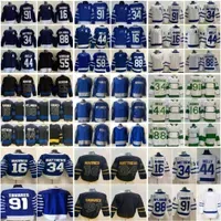 Reverse Retro Hockey 34 Auston Matthews Jersey 16 Mitchell Marner 88 William Nylander 91 John Tavares 44 Morgan Rielly 55 Mark Giordano Michael Bunting Doug Gilmour