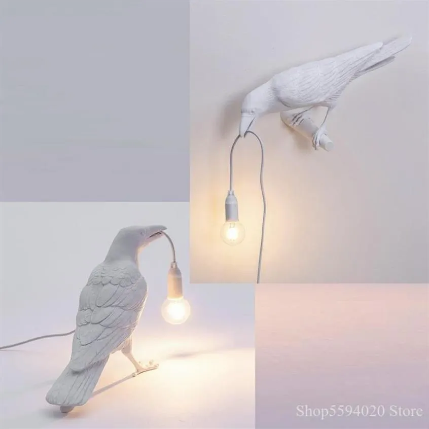 Wandlamp Italiaanse Vogel Hars Dier Scandinavische Woonkamer Decor Thuis LichtpuntWall325h