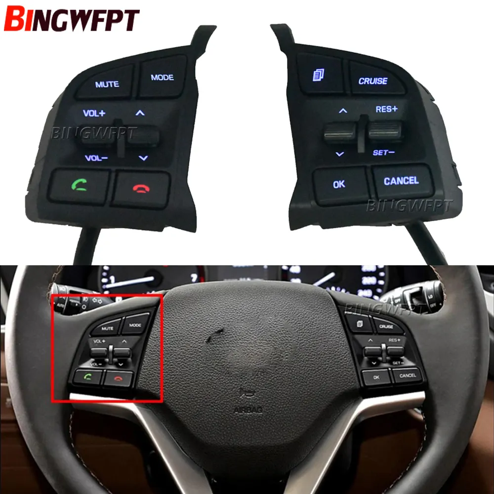 DHgate.com:Steering Wheel Cruise Control Switch - Hyundai Tucson 2024 ...