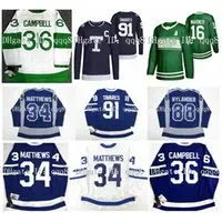 Jay John Tavares Hockey Jersey Heritage Classic Mark Giordano Auston Matthews Mitch Marner Morgan Rielly Jack Campbell Jason Spezza Doug Gilmour