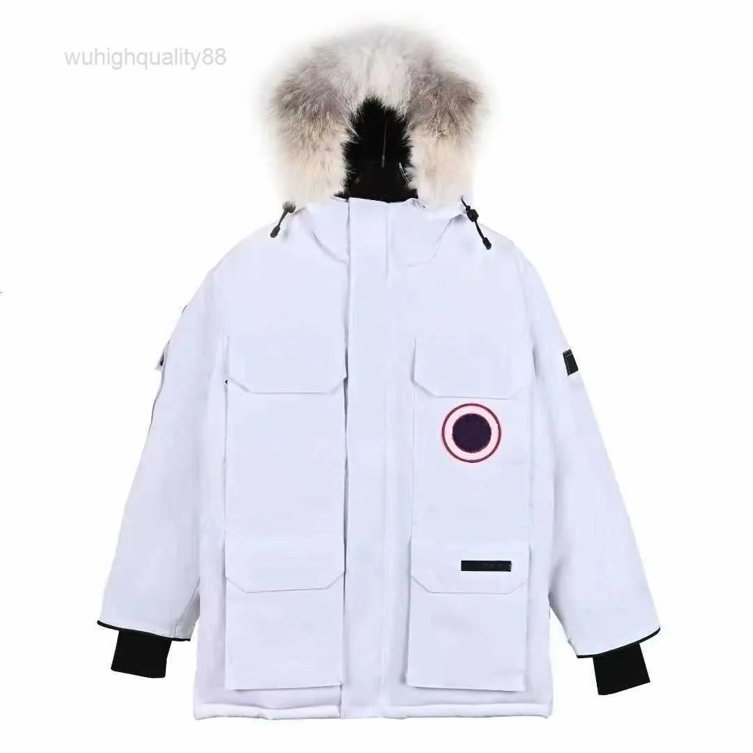 Canada Quality Men's Big Down Jacket Puffer Vêtements d'extérieur Casual Fashion Winter Parka F8ux