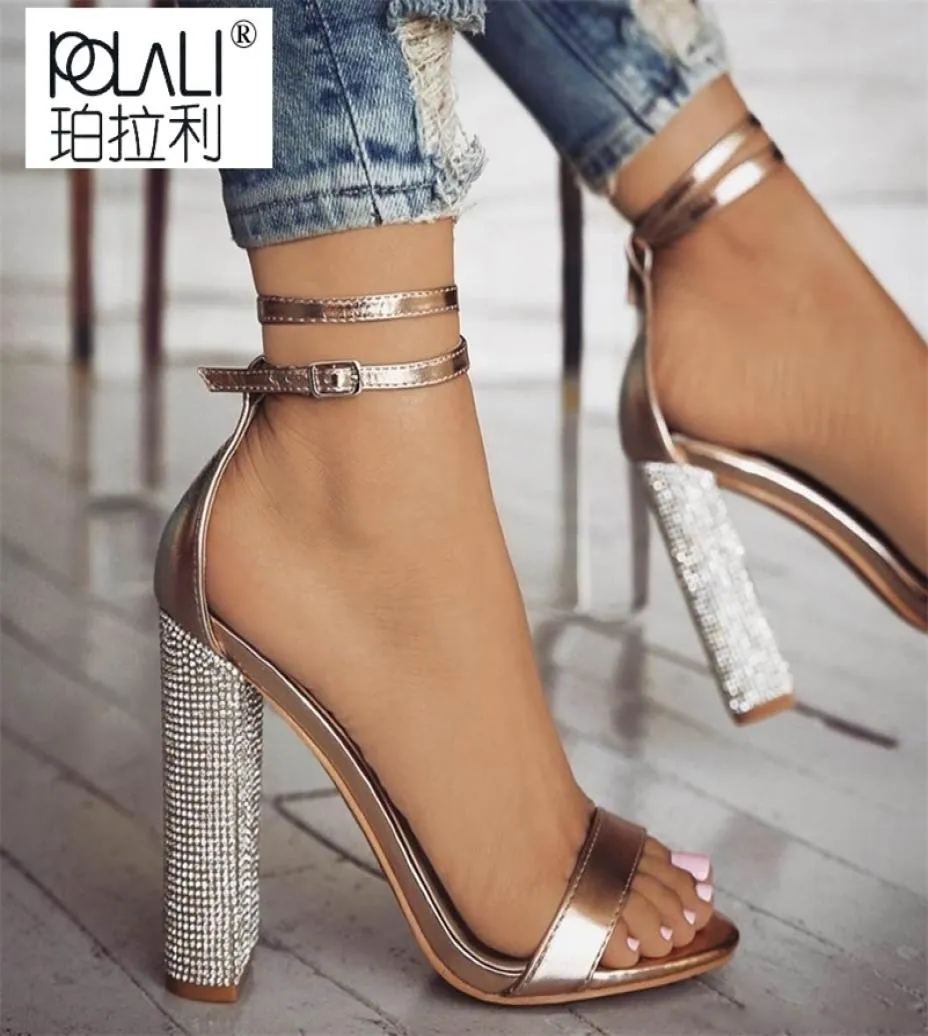 Rebecca - Ankle Strap Platform Block High Heels – ONLINE CUTE SHOES