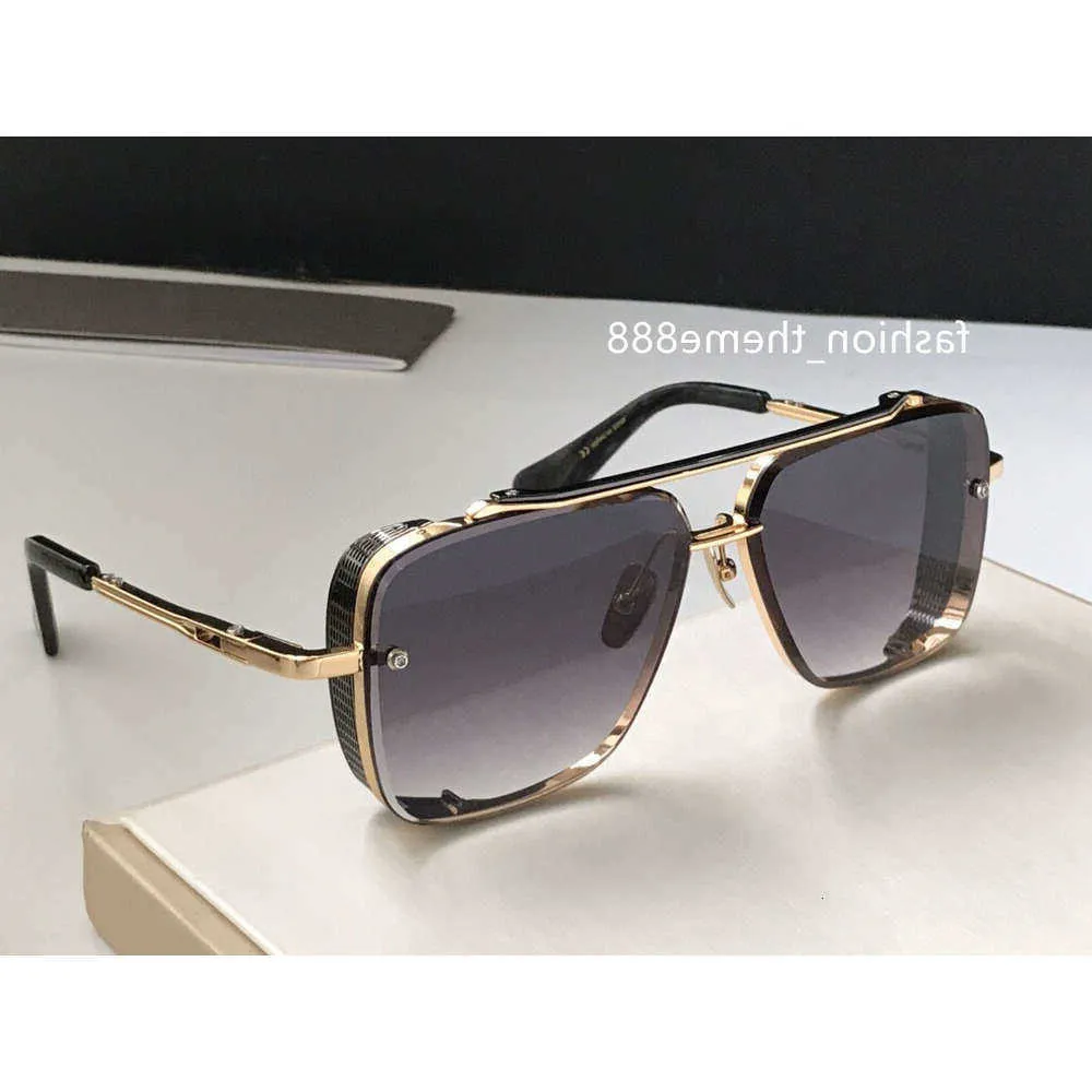 Dita Mach Six Limited Edition Sunglasses Classic Retro High End Designer Aviators