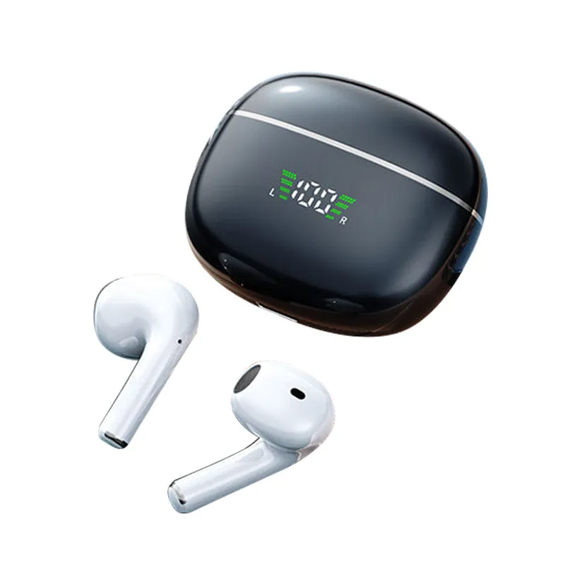 ワイヤレスイヤホンHuawei Apple Phone BluetoothヘッドフォンインテリジェントLEDデジタルディスプレイヘッドセットUniversal Sports Runing IPX5 Waterproof Half-in-eear Earbuds