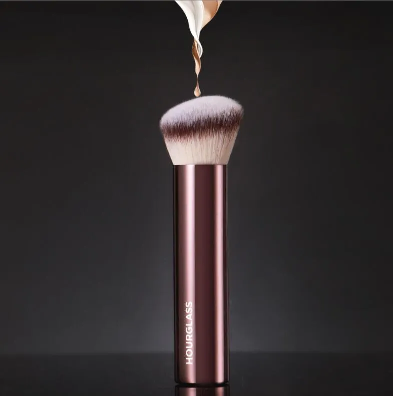 Make-up kwasten Zandloper Ambient Soft Glow Foundation Brush - Schuin haar Vloeistof Crème Contour Cosmetica Schoonheidstools Drop Delivery Dhhnz