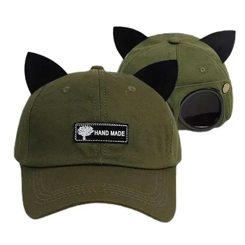 Ball Caps NEW Sunglasses Baseball Cap Pilot Sun Protection