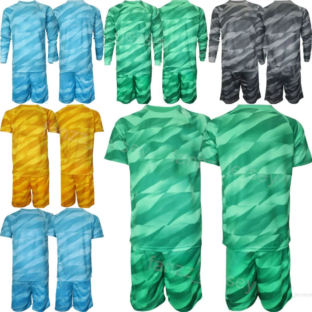 Club Team Goleiro Futebol 36 Timo Schlieck Jersey Set Kids Men Manga Longa 1 Peter Gulacsi 21 Janis Blaswich 25 Leopold Zingerle Camisa de Futebol Kits 23/24 LaiBiXi