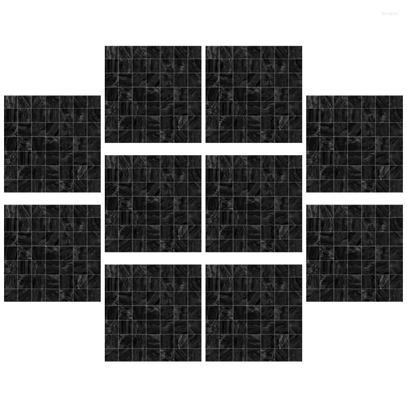 Duvar Kağıtları 10 PCS Duvar Fayans Mutfak Backsplash Banyo Yatak Odası için Kendinden Yapıştırıcı